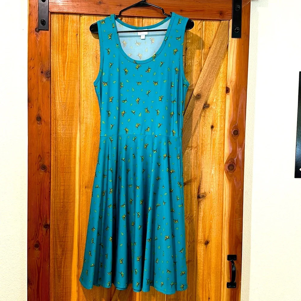 Large LulaRoe Nicki dress - Picture 1 of 2